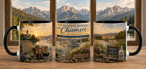 Chiemsee souvenir tasse - chiemsee,