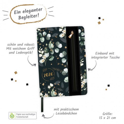 Buchkalender 2026 wochenplaner - 2026,