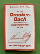 C64 Drucker Buch DATA BECKER