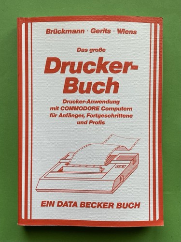 C64 drucker buch data becker - c64,
