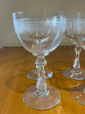 6er set kristall weingläser - kristall,