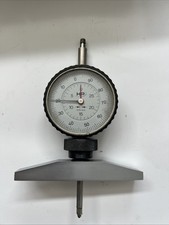 Tiefen Messuhr Tiefenmass Messbrücke, Helios Preisser