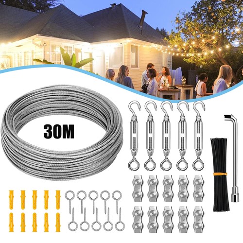 3mm drahtseil edelstahl set - drahtseil,