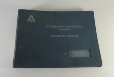 Teilekatalog / Ersatzteilliste