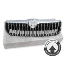 2x KÜHLERGRILL CHROM LEISTEN FÜR SKODA SUPERB II 2 ROOMSTER KÜHLERGITTER GITTER