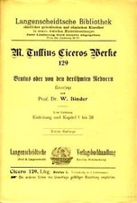 M. Tullius Ciceros Werke