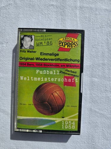 Musikkassette fussball - mc,,