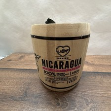 Holzdose nicaragua kaffee dose - kaffee,