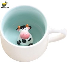 Schöne Keramiktasse mit 3D