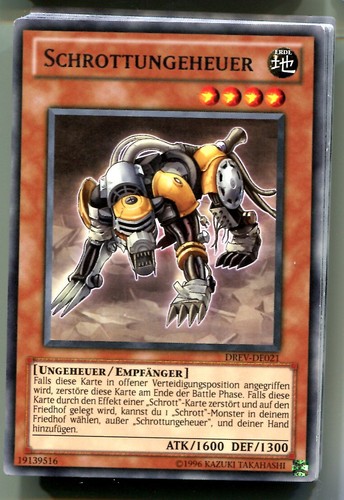 Schrottungeheuer - yu-gi-oh!,