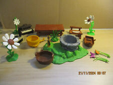 Schlumpf Zubehör - Bank Blumen Tisch Herd Brunnen Klavier uvm