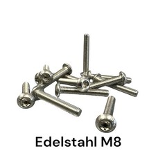 Edelstahl Linsenkopfschraube