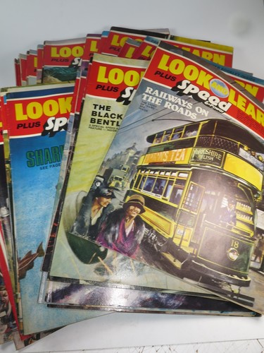 Vintage look learn magazines - vintage, &
