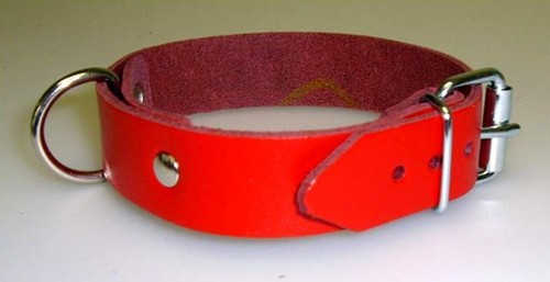 Lederriemen rot mit - 2,