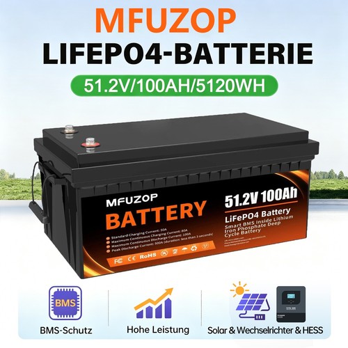 12kwh batteriespeicher 48v - 5.12kwh,