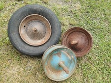 DDR SCHUBKARRENRAD mit ACHSE 4.00-8  Rad Pneumant 