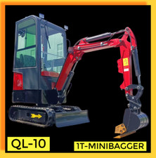 ▶NEU QL-10 - Mini Bagger mit