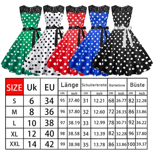 Damen retro rockabilly - damen,