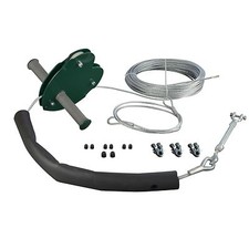 Seilbahn für Kinder grün