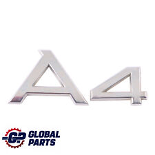 Audi A4 B8 Heckklappe Kofferraum Abzeichen Emblem Chrom A4 Schriftzug 8H0853741