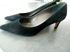 Oxitaly (Italien) Damen   Pumps Gr. 39 Schwarz Leder NEU
