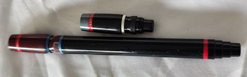 Aus einer auflösung - auflösung:, rotring