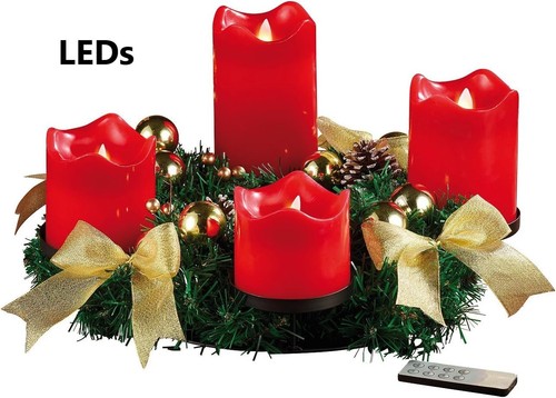 Neu adventskranz led kerzen - neu,
