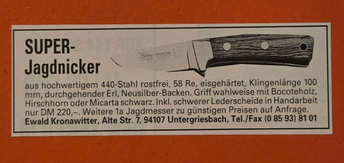 Super jagdnicker jagdmesser - 9.,