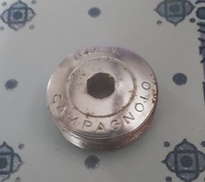 Brev. Campagnolo Super Nuovo Record Kurbeldeckel Dustcap Achsdeckel Grand Sport