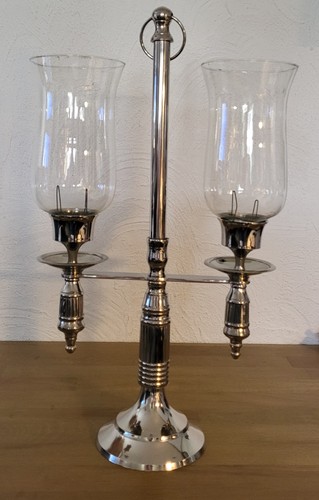 Windlicht mit zwei