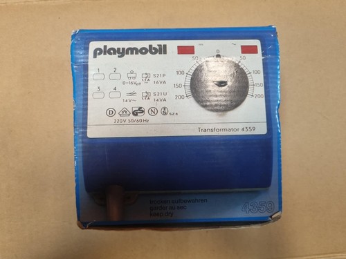 Playmobil 4359 trafo eisenbahn - 4359,