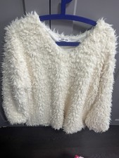 Flauschpullover Damen Neu
