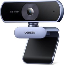 UGREEN Webcam Full HD 1080P USB Mikrofon PC Kamera fuer Streaming Konferenz