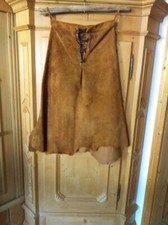 Damenrock  Lederrock Westernrock Wadenlänge Unikat  handgefertigt 