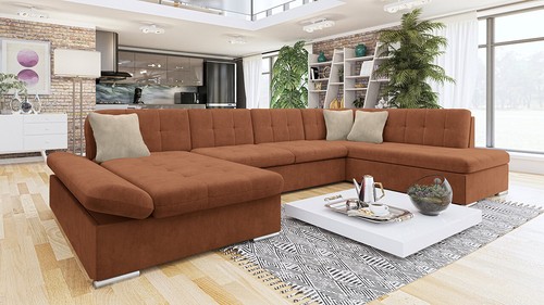 Ecksofa charroux polstersofa - ecksofa,