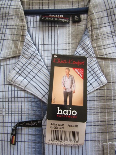 Hajo herren pyjama schlafanzug - herren,