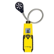 TROTEC Thermoanemometer BA16 | Flügelrad Anemometer | Windmessgerät | Windmesser
