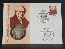Numisbrief Arthur Schopenhauer