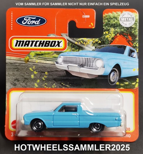 Matchbox 1961 ford ranchero - matchbox,