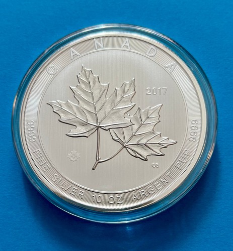 Maple leaf 10oz silber 999 - leaf,