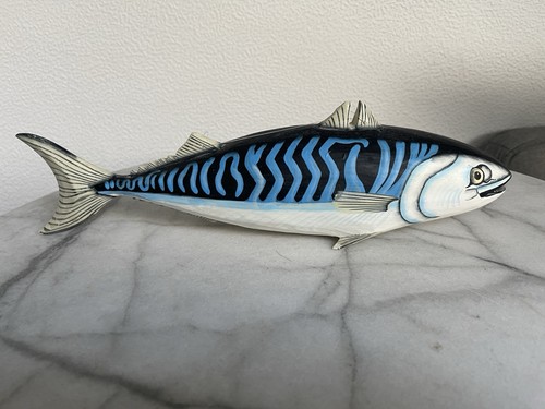 Deko holz fisch - deko-holz, "makrele"