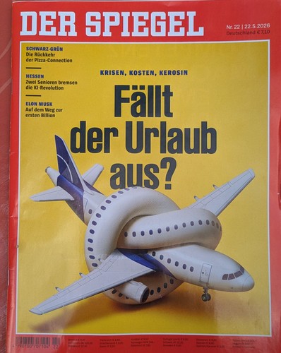 Der spiegel 22 vom - spiegel, nr.