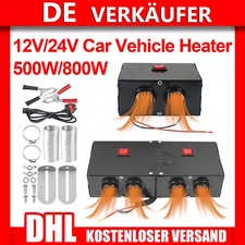 500W/800W Auto Heizlüfter KFZ