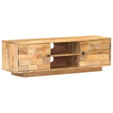 Mangoholz Massiv TV Schrank Fernsehtisch Lowboard HiFi Fernsehschrank vidaXL