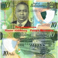 Botswana 10 Pula  Polymer Unc