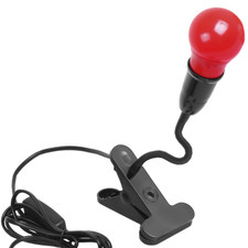 0.5w/1w/5w Darkroom Safe Light Portable Red Lamp with Clip for Paper Processing