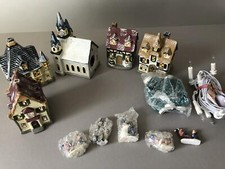 Weihnachten Dorf beleuchtet,4