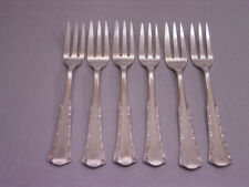 6 KUCHENGABELN, WMF ART DECO