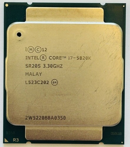 Intel sr20s core - intel, i7-5820k