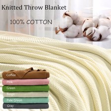 100% Baumwolle weich gestrickt